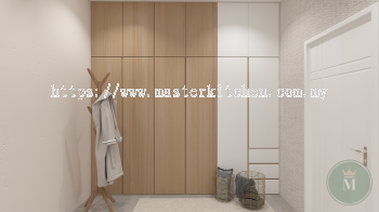 Custom Plywood Wardrobe