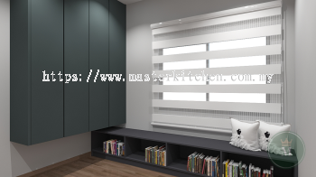 Custom Melamine Bookcase 