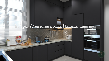 Custom Aluminium Kitchen Cabinet