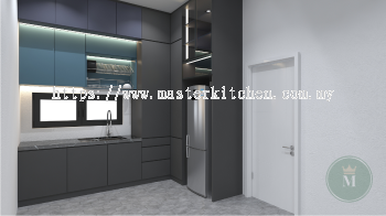 Custom Aluminium Kitchen Cabinet