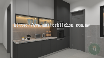 Custom Aluminium Kitchen Cabinet