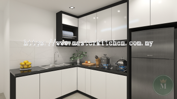 Custom Aluminium Kitchen Cabinet