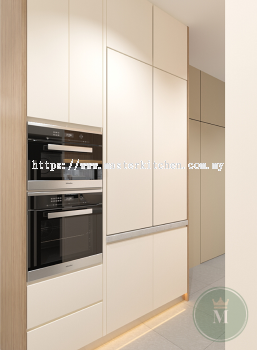 Custom Melamine Kitchen Cabinet 