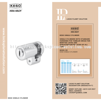 KESO SINGLE CYLINDER