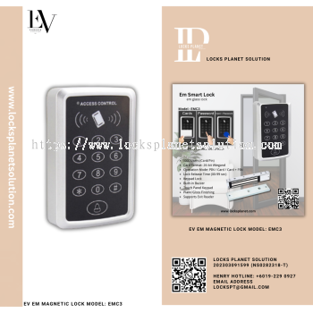 EV EM MAGNETIC LOCK MODEL: EMC3
