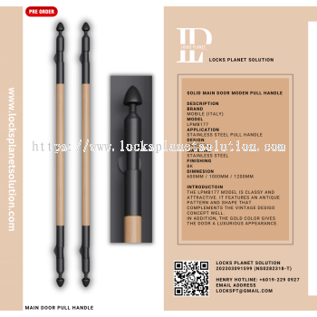 Pull Handle | Stainless Steel Door Pull Hanlde | Design For Wooden Door Pull Handle For Glass Door Design Pull Handle | Classic Pull Handle | LPMB177