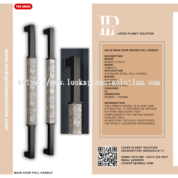Pull Handle | Stainless Steel Door Pull Hanlde | Design For Wooden Door Pull Handle For Glass Door Design Pull Handle | Classic Pull Handle | LPMB216