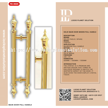 Pull Handle | Stainless Steel Door Pull Hanlde | Design For Wooden Door Pull Handle For Glass Door Design Pull Handle | Classic Pull Handle | LPMB201