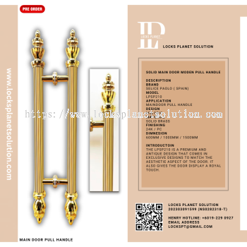 Pull Handle | Stainless Steel Door Pull Hanlde | Design For Wooden Door Pull Handle For Glass Door Design Pull Handle | Classic Pull Handle | LPMB210