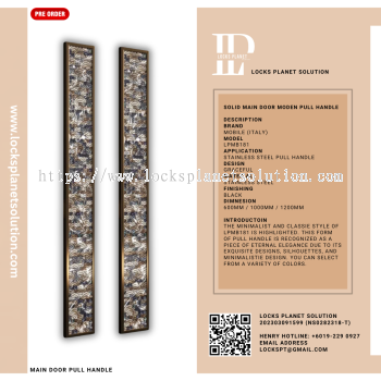 Pull Handle | Stainless Steel Door Pull Hanlde | Design For Wooden Door Pull Handle For Glass Door Design Pull Handle | Classic Pull Handle | LPMB181
