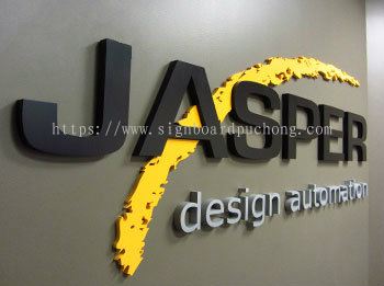 INDOOR SIGNATURE 3D BOXUP SIGNAGE WITHOUT LIGHT AT KLANG | KEPONG | PUCHONG PERDANA | PETALING JAYA