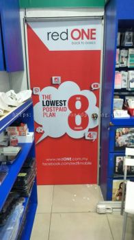 Red One Network Sdn Bhd inkjet wall sticker