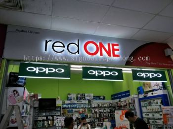 Red One Network Sdn Bhd 3D Led Acrylic sign At batang kali 