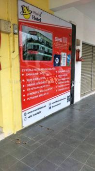 EV World Hotel HQ office Acrylic Poster Frame at meru klang