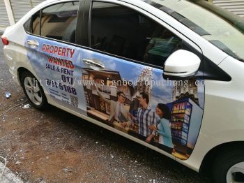 Cvehicle Car sticker advertising printing