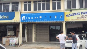 Telelink Acrylic 3D LED Signage at Kuala selangor 