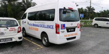 Excellence Vehicle Car and Van sticker at teluk paklima klang