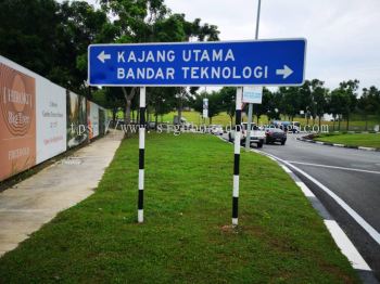 JKR project Direction Signboard Road signage in kajang Kuala Lumpur