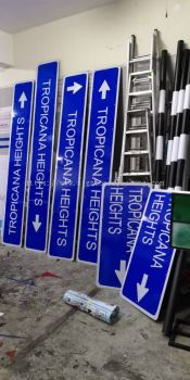 JKR project Direction Signboard Road signage in kajang Kuala Lumpur