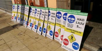 Safety Signage Supply to Kansai Paint Sdn Bhd