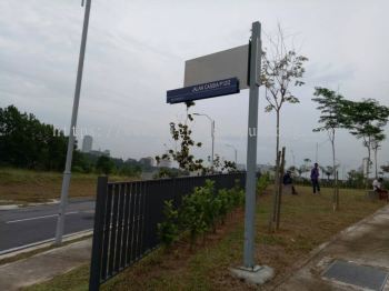 Taman Direction Signboard at kajang Kuala Lumpur