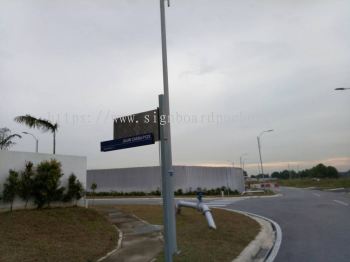 Taman Direction Signboard at kajang Kuala Lumpur