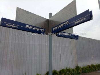 Taman Direction Signboard at kajang Kuala Lumpur