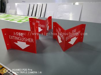 Fire Extinguisher Acrylic Display 