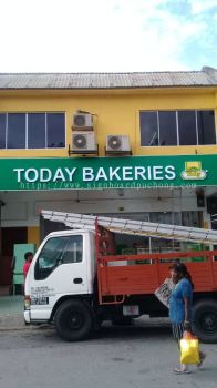 Today Bakeries 3D Led Channel Box up Lettering Signage At Klang Utama