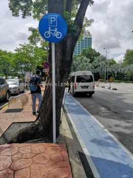 JKR Road Signage at shah alam 