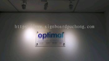 optimal Acrylic poster frame , signage design