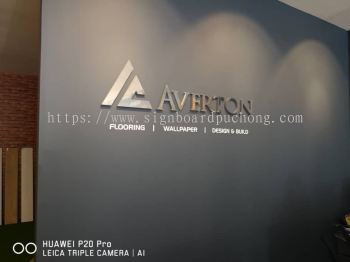 Averton Stainless steel 3D boz up lettering signage at Bukit tinggi klang