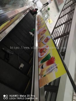 Srk Noodles Escalator sticker at peredai mall Petaling jaya kuala Lumpur