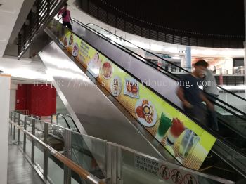 Srk Noodles Escalator sticker at peredai mall Petaling jaya kuala Lumpur