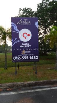 Purcon Round signage at Ijok rawang Kuala Lumpur