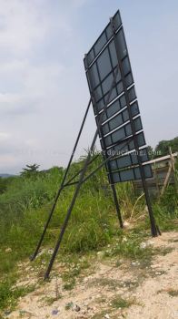 construction Project signboard at Kuala Lumpur