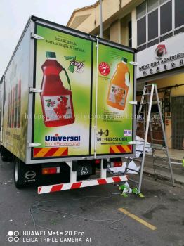 PEMBUNGKUSAN PELEKAT LORI DI PUCHONG | SERDANG | KAJANG | DENGKIL | SEPANG