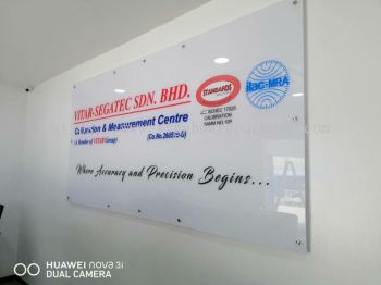 Vitar-segatec sdn bhd Acrylic Poster frame Signage at klang