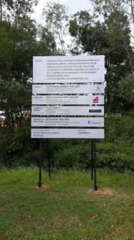 Construction Project Signboard At sepang Kuala Lumpur