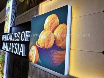 Acrylic Box up LED signage at sepang International airport KLIA 