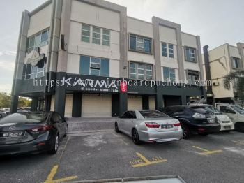 Karma 3D Eg Conceal Box up LED lettering signage at bandar bukit raja klang