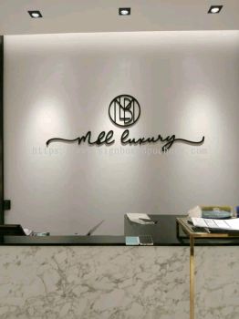 Mei 3D acrylic box up lettering signshe at pablika mall damansara Kuala Lumpur