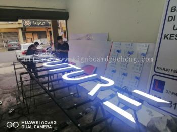 future pub we 3D LED eg conceal box up lettering signage signboard at damansara petaling jaya Kuala Lumpur