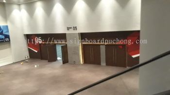 Acrylic 3D box up lettering at mitec Conversation center Kuala Lumpur