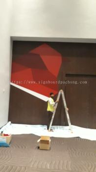 Acrylic 3D box up lettering at mitec Conversation center Kuala Lumpur