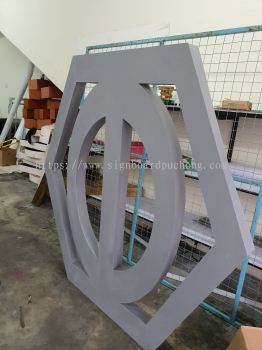 Hayamin Aluminum Giant 3D box up lettering signage signboard at batu cave Kuala Lumpur