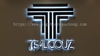 Tealiciouz Eg box up 3D led backlit indoor signage at jalan kapar klang