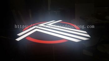 Tifosi uno 3D LED conceal box up lettering signboard at bangsa Kuala Lumpur