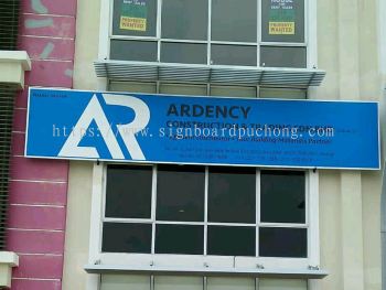 Ardency Normal G.i metal signboard in setia alam 