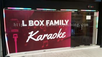 L box family karaoke inkjet wallpaper sticker  Kuala selangor